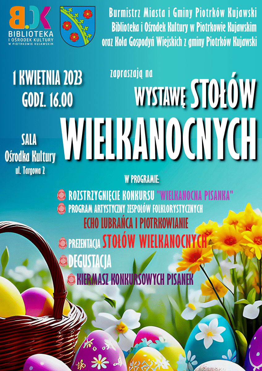 Wystawa Stołów Wielkanocnych 01.04.23 r.